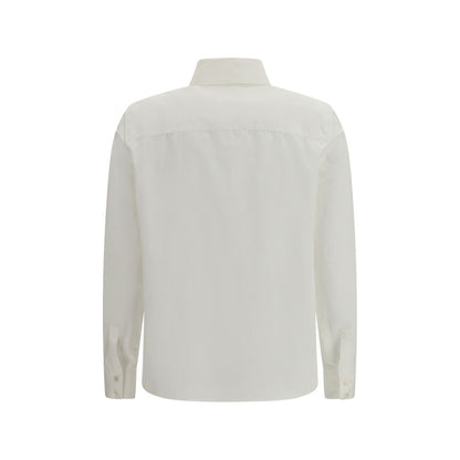 White Cotton Dress Shirt