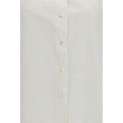 White Cotton Dress Shirt