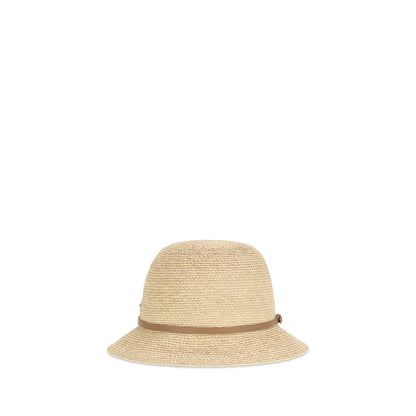 Beige Raffia Hat