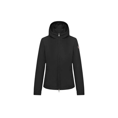 Black Polyester Shell Jacket