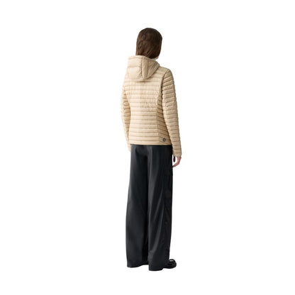 Beige Polyamide Coat