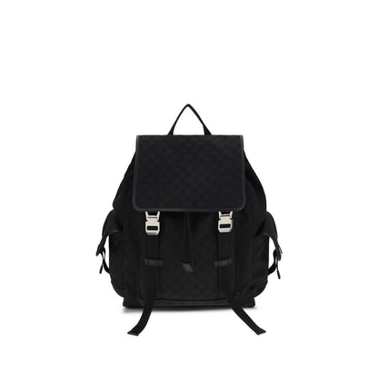 Black Fabric Backpack