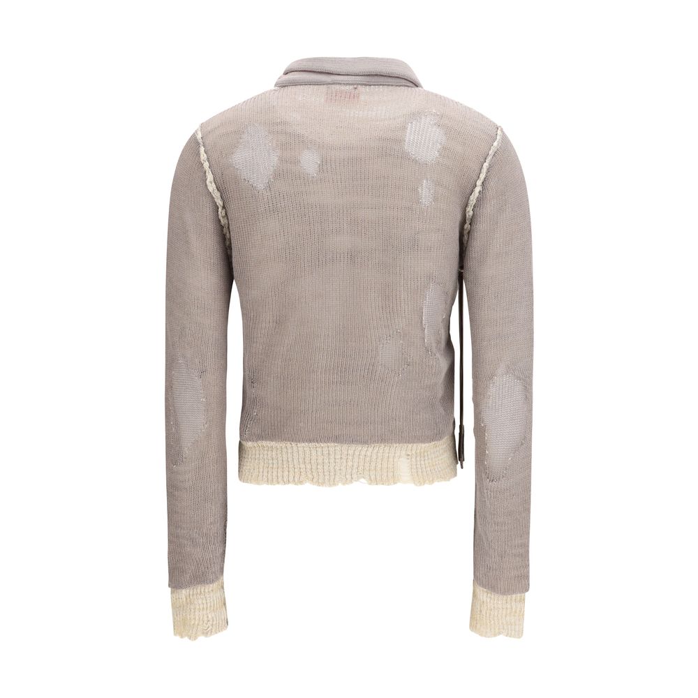 Gray Cotton Sweatshirt