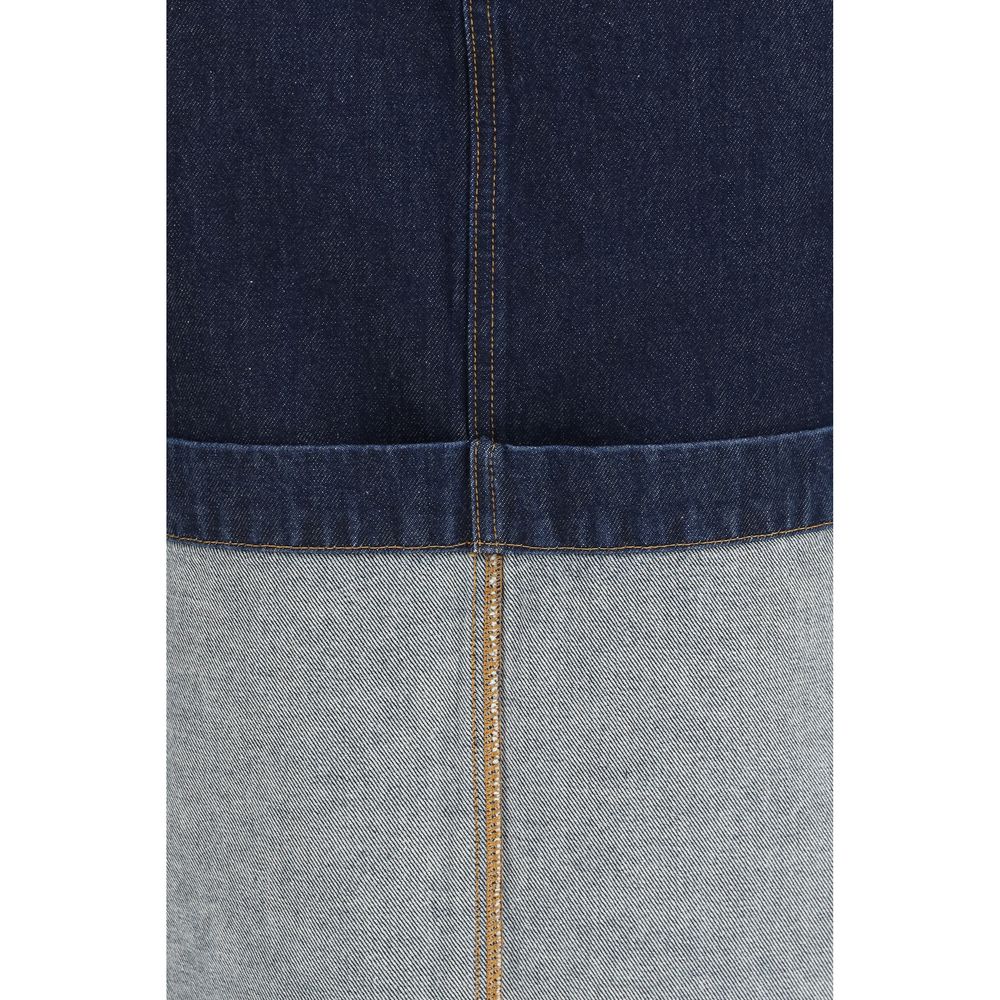 Blue Denim Skirt