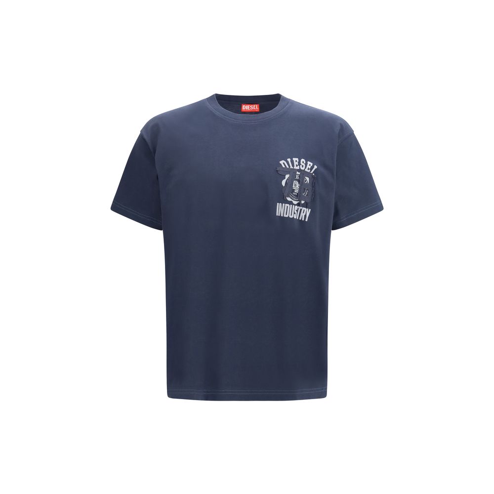 Blue Cotton T-Shirt