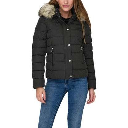 Gray Marabou Coat