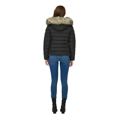 Gray Marabou Coat