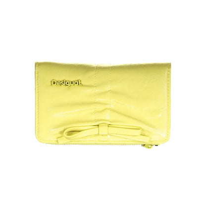 Giallo Polyurethane Women Wallet