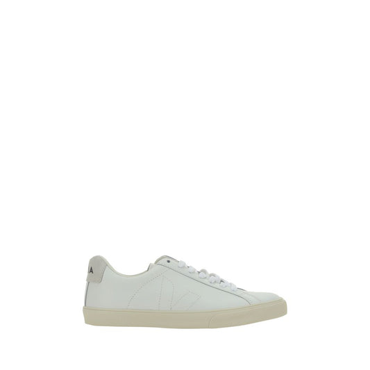 White Calf Leather Bos Taurus Low Top Sneakers