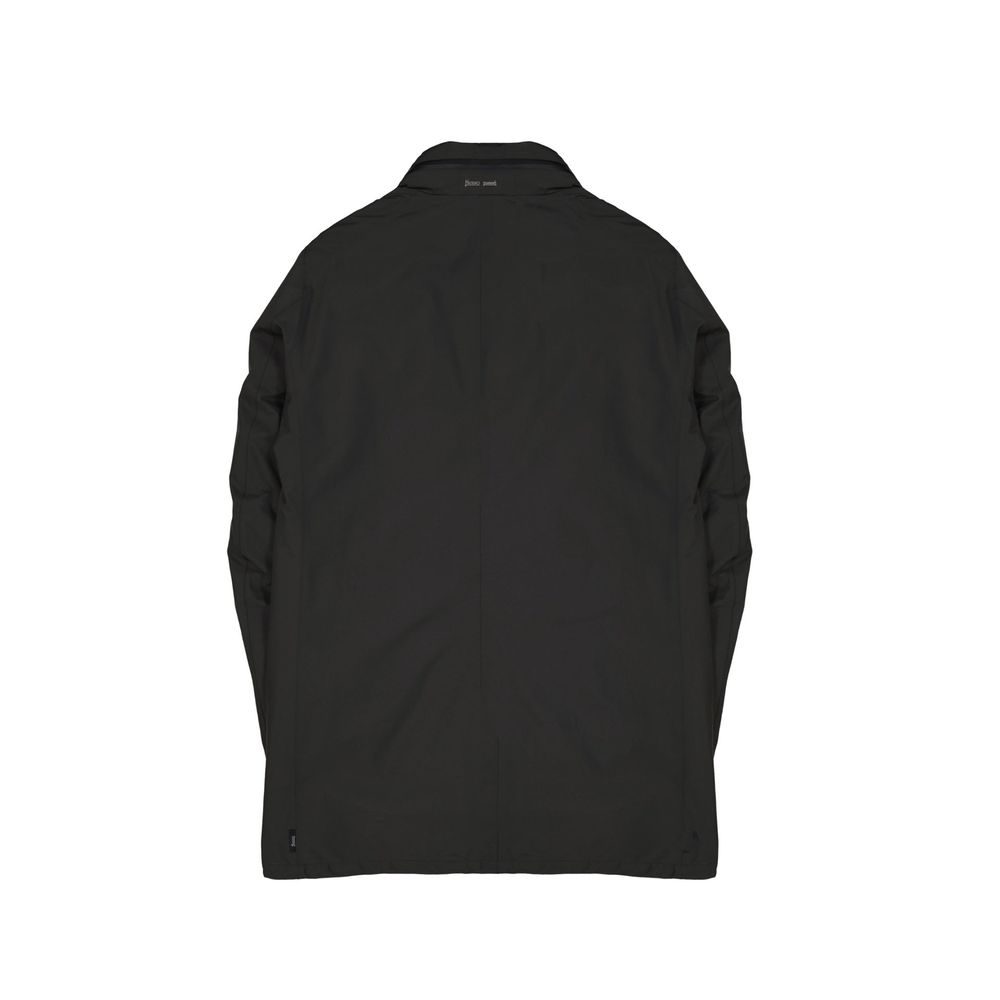 Gray Polyester Coat