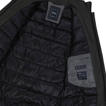 Gray Polyester Coat