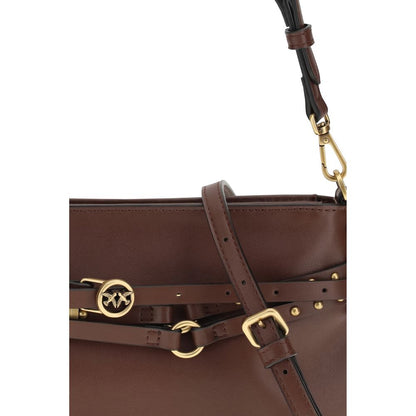 Brown Calf Leather Bos Taurus Shoulder Bag