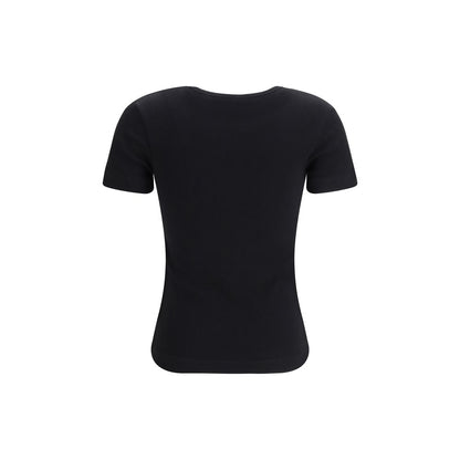 Black Cotton T-Shirt