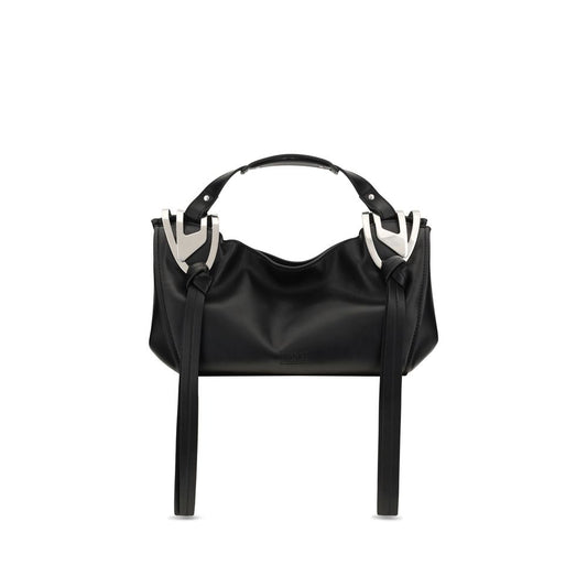 Black Calf Leather Bos Taurus Handbag