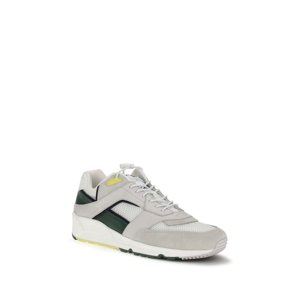 Multicolor Calf Leather Bos Taurus Low Top Sneakers