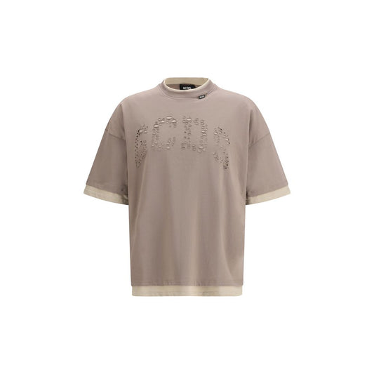 Brown Cotton T-Shirt