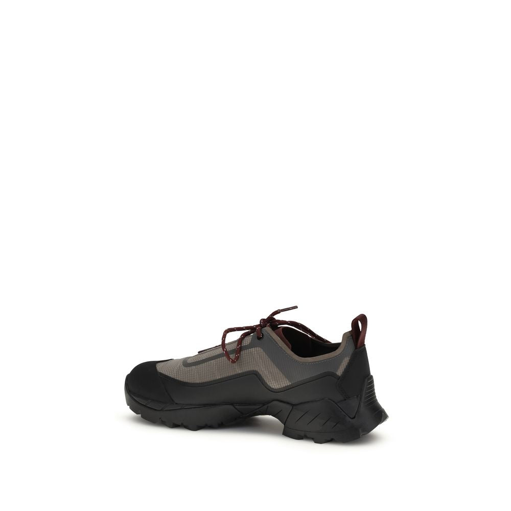 Multicolor Polyester Athletic Sneakers