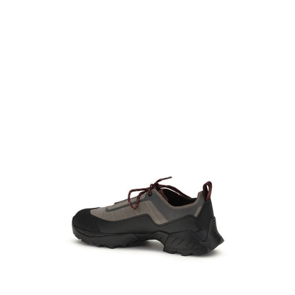 Multicolor Polyester Athletic Sneakers