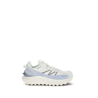Blue Polyester Athletic Sneakers