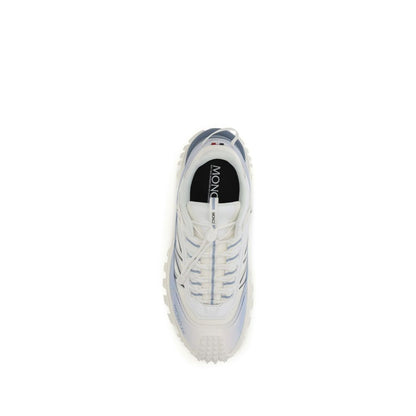 Blue Polyester Athletic Sneakers