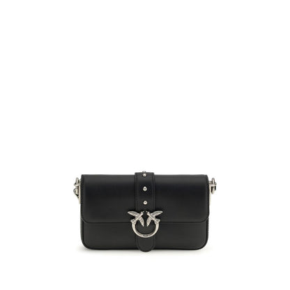 Black Calf Leather Bos Taurus Shoulder Bag