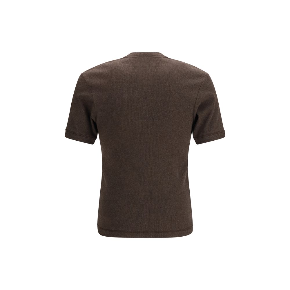 Brown Cotton T-Shirt