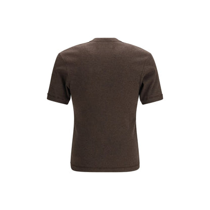 Brown Cotton T-Shirt