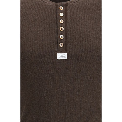 Brown Cotton T-Shirt