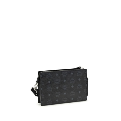 Black Calf Leather Bos Taurus Shoulder Bag