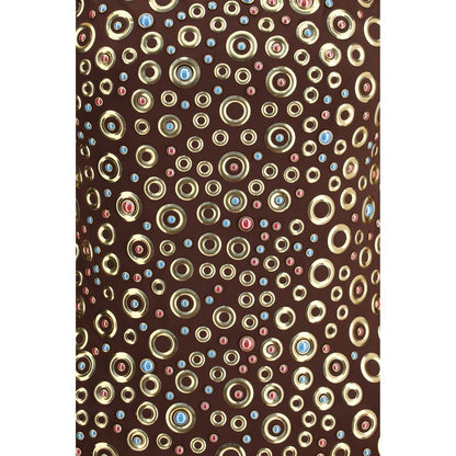 Brown Polyamide One-Piece Swimsuit