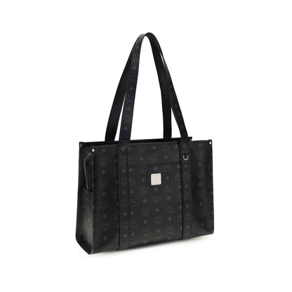 Black Fabric Shoulder Bag
