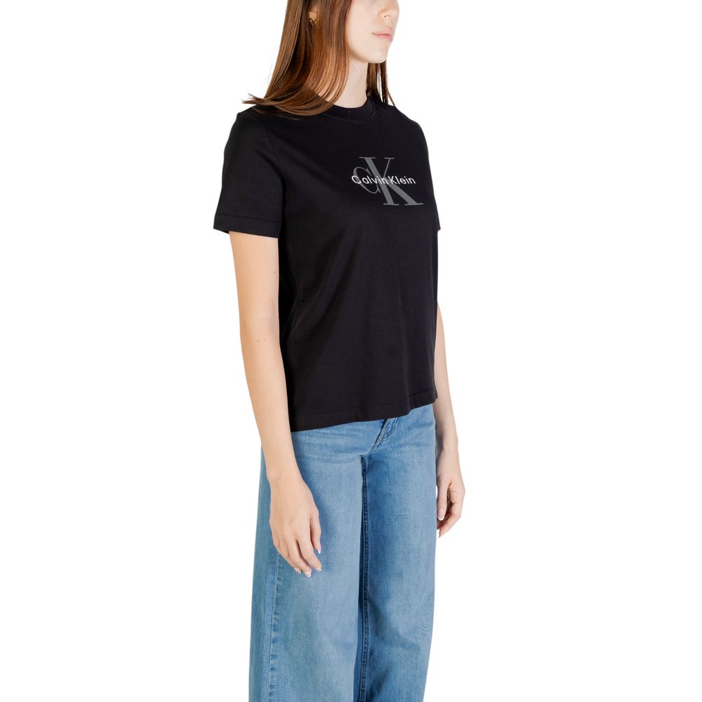 Black Cotton T-Shirt
