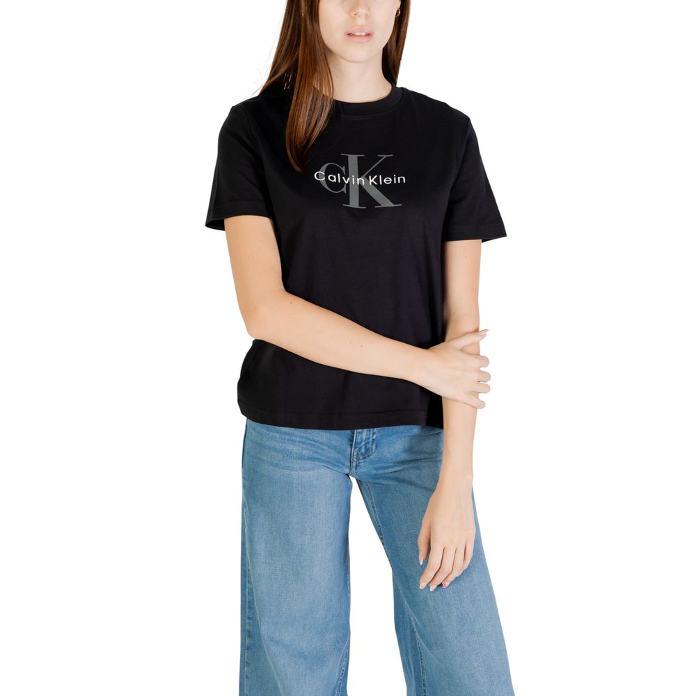 Black Cotton T-Shirt