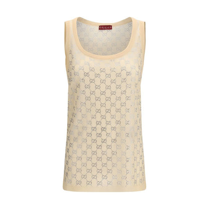 Multicolor Silk Tank Tops