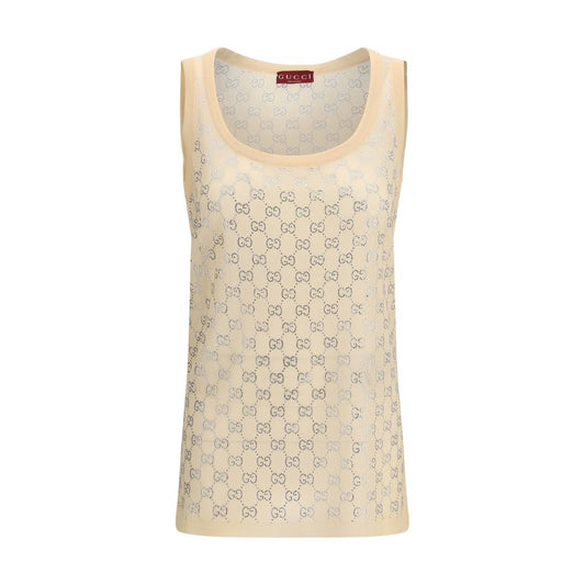 Multicolor Silk Tank Tops