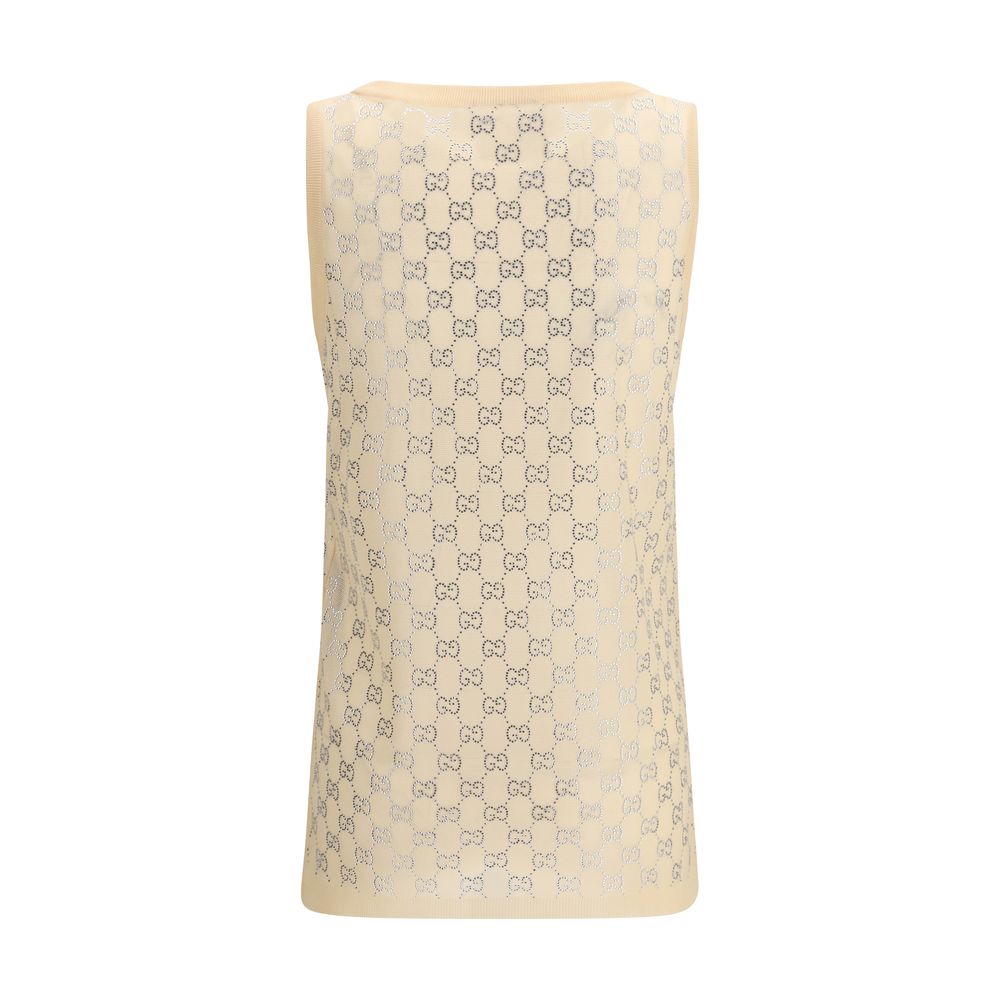 Multicolor Silk Tank Tops