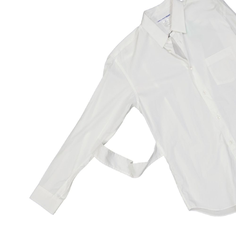 White Cotton Dress Shirt