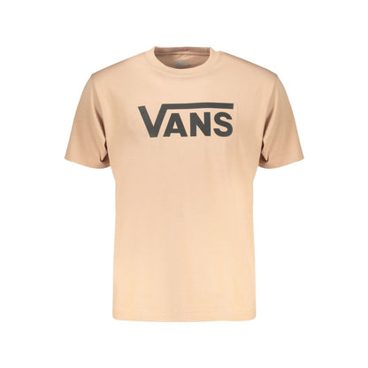 Marrone Cotton Men T-Shirt