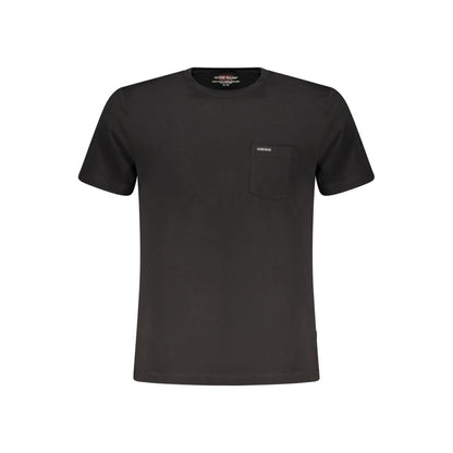 Black Organic Cotton Men T-Shirt