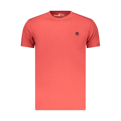 Red Organic Cotton Men T-Shirt