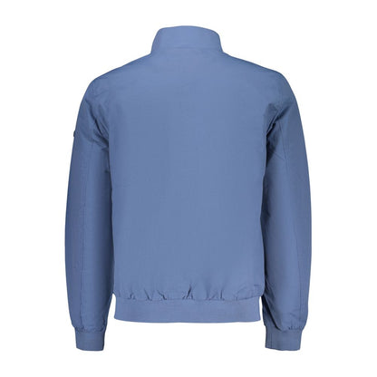 Blue Cotton Men's Jacket