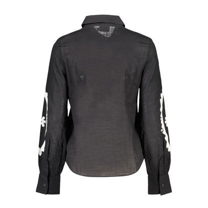 Nero Cotton Women Shirt
