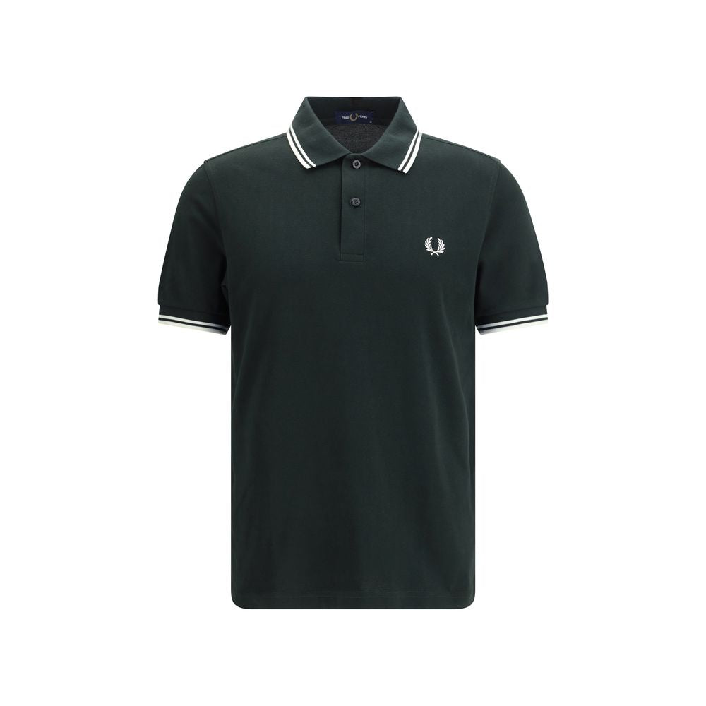 Bicolor Cotton Polo Shirt