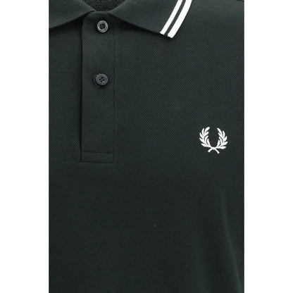 Bicolor Cotton Polo Shirt