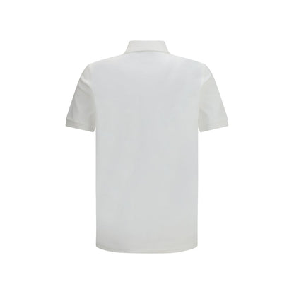 White Cotton Polo Shirt