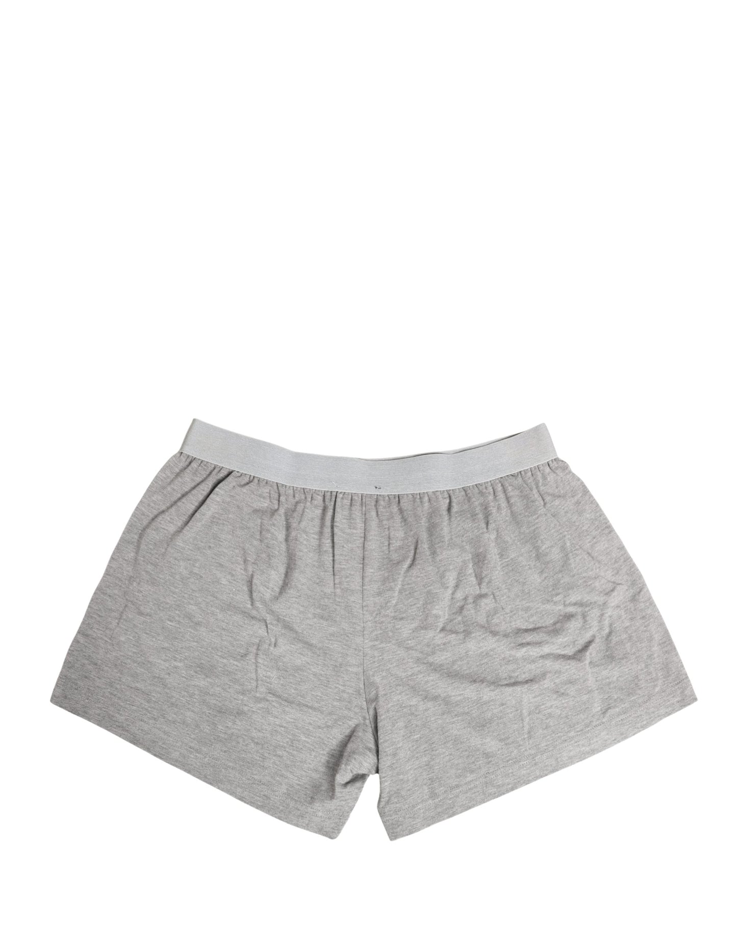 Gray Logo Waistband Cotton Men Boxer Underwear