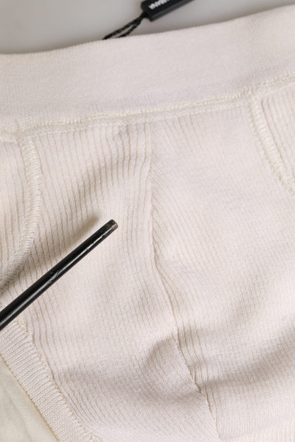 Off White Logo Silk Men Briefs Underwear
