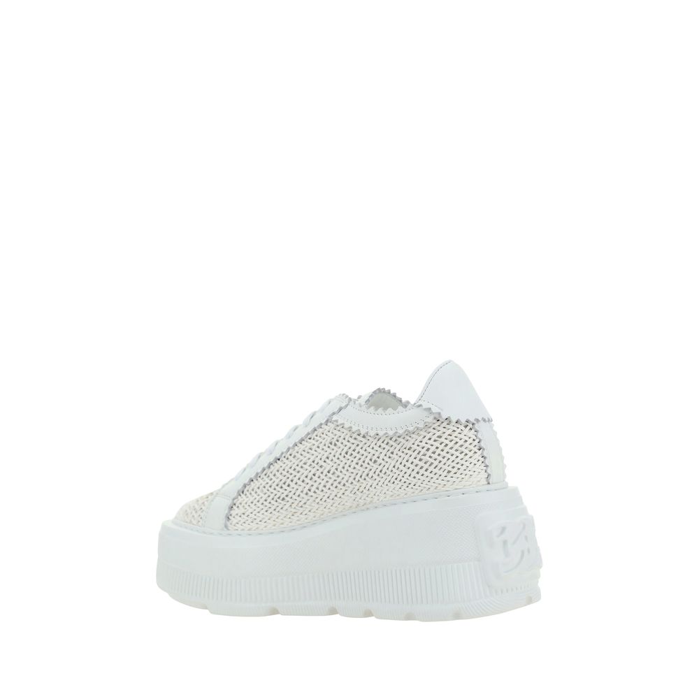 White Other Fibres Sneakers