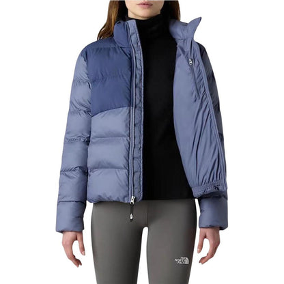 Blue Polyester Coat