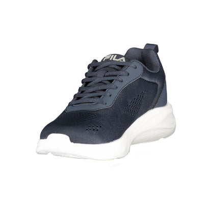 Blu Polyurethane Men's Sneaker